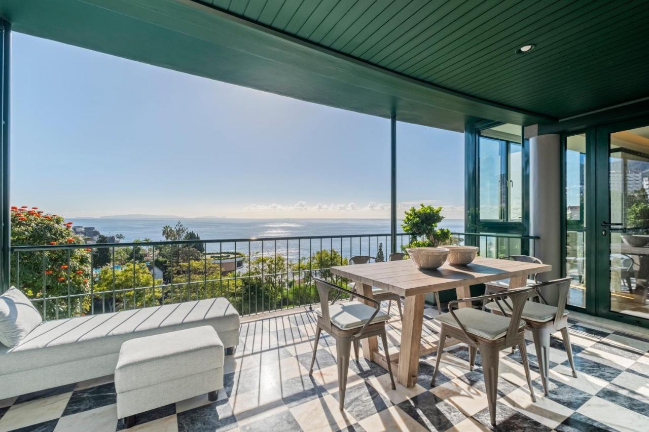شقة Luxury Oceanfront At Reid'S Gardens فونشال المظهر الخارجي الصورة